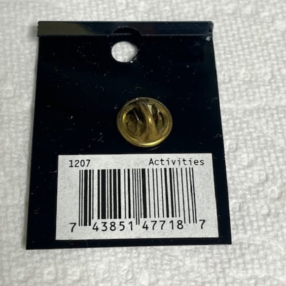 NEW VTG Olympics 1996 Atlanta Mascot Izzy Roller Blading Hat Lapel Tack Pin - Picture 2 of 4